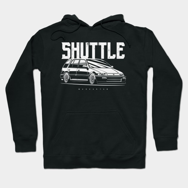 Civic Shuttle Hoodie by Markaryan